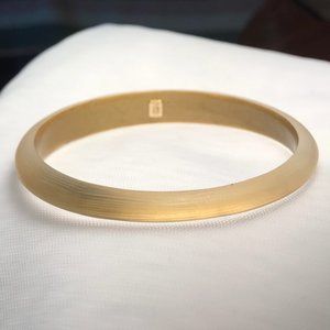 Alexis Bittar Gold Lucite Bangle